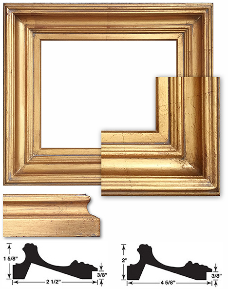 Bellini gold picture frame